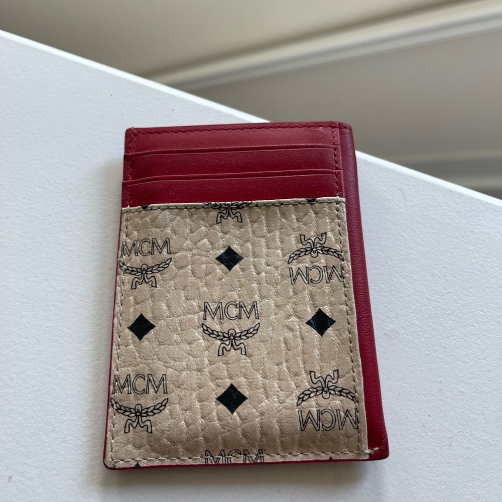 Used MCM Cardholder